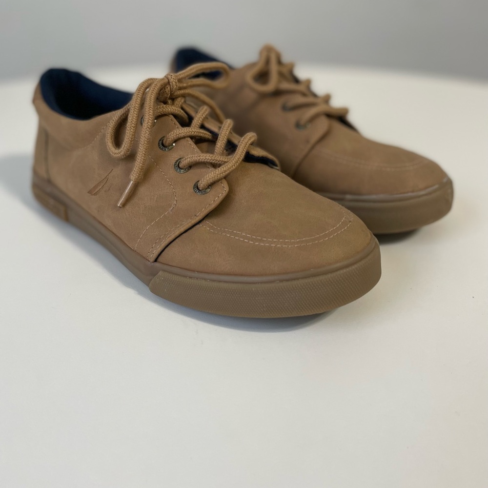 Nautica Boys Tan Casual Shoes